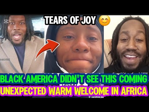 BLACK AMERICA Cried TEARS of JOY After ISHOWSPEED Was Welcomed Like a KING In AFRICA & Exposed All
