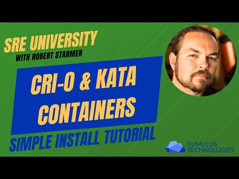 SREUniversity - Using KataContainers and CRIO Install