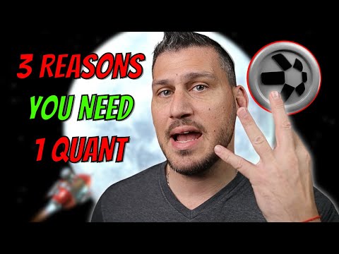 THREE REASONS WHY YOU NEED AT LEAST 1 QUANT (QNT TOKEN) NETWORK!