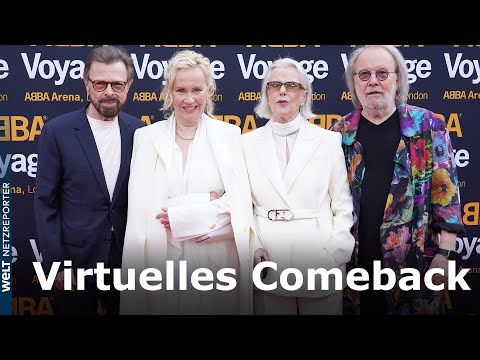 HIGHTECH-SHOW IN LONDON: Avatare auf der Bühne - ABBA feiert ein virtuelles Comeback