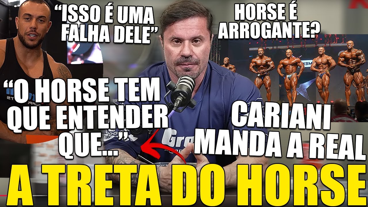 POLÊMICA! CARIANI DESABAFA SOBRE HORSE E TRETA DELE COM PARTE DO PÚBLICO APÓS O PRAGA PRO