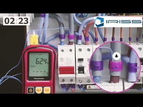 Temperature Indicator Labels - Iriss Safe Connect ThermoSpot-B ...