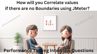 How will you Correlate Values if there are no Boundaries using JMeter #interviewquestion