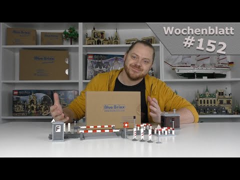 "Ein tolles Zubehör-Set für die Zug-Welt" | BlueBrixx® 105053 Eisenbahn-Zubehör | Wochenblatt [#152]