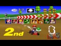 Mario Kart 64 Mushroom Cup 150cc