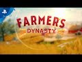 Farmer's Dynasty | Launch Trailer | PS4