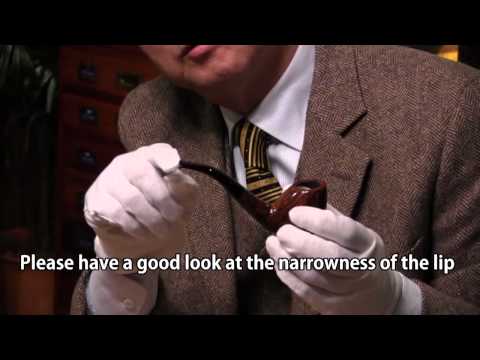 [PIPEJAPAN]TSUGE FREEHAND PIPE ”IKEBANA” SWAN DARK 2013/113/F