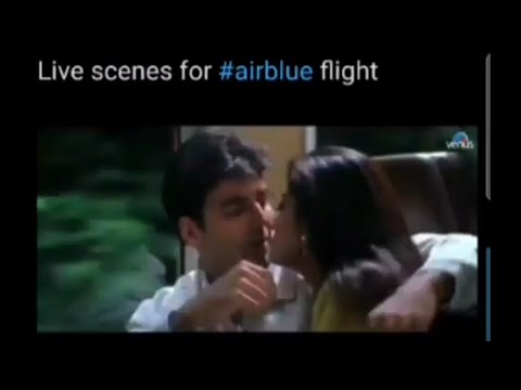 Air Blue kissing Scene | Finally Found The Real Video😆😂| Air Blue Kissing Scene In Pakistan |