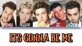 NSYNC - It&#39;s Gonna Be Me (Color Coded Lyrics)