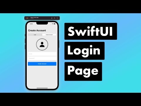 SwiftUI Firebase Chat 01: Creating a Login Page thumbnail