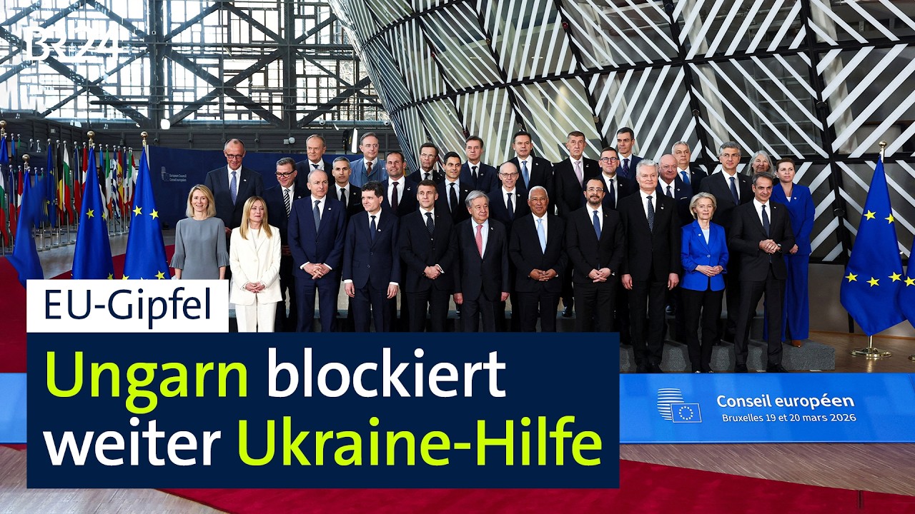 Orban blockiert auf EU-Gipfel Finanzhilfen für die Ukraine | BR24