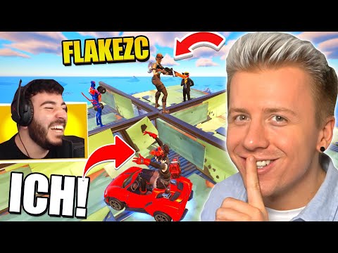 Ich überrasche FLAKEZC🕵️UNDERCOVER in seinem SKIN CONTEST! 🤫