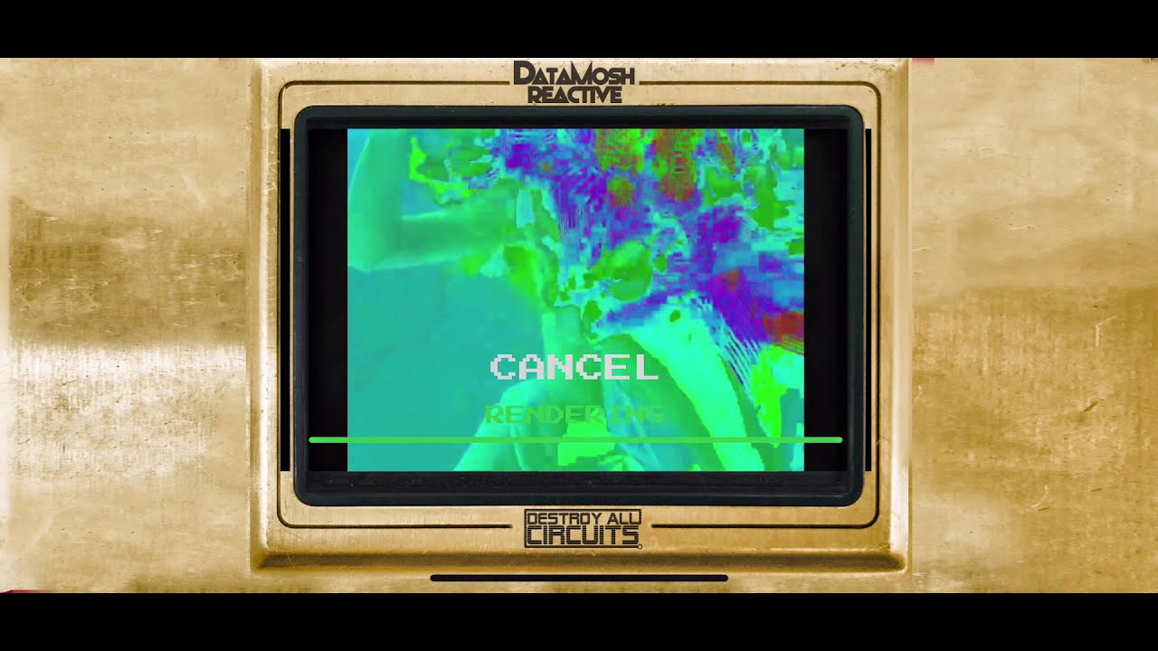 DataMoshing For iOS Tutorial Part 1 : DataMosh Reactive