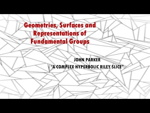 “A COMPLEX HYPERBOLIC RILEY SLICE”--John Parker