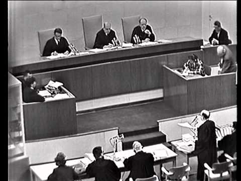 Eichmann trial - Session No. 1