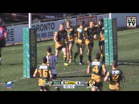2014 Real NRL Catch Up Round Reserve Grade Highlights - Macquarie v Cessnock