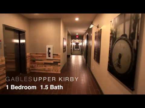 Gables Upper Kirby 1 Bedroom, 1.5 Bath Walkthrough