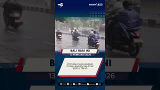 Download lagu POTENTIAL FOR BAD WEATHER IN SOUTHERN AND EASTERN BALI #latestnews #shorts mp3