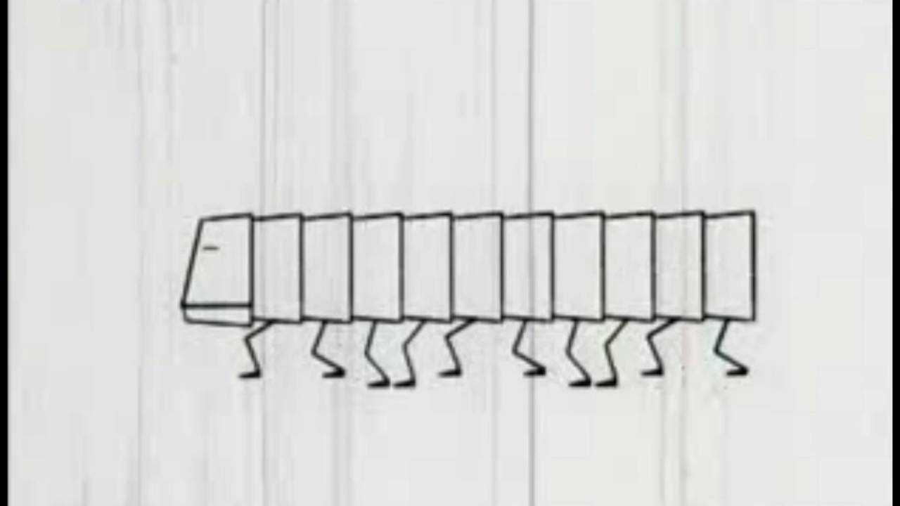 The Flexipede (1967, computer animation)