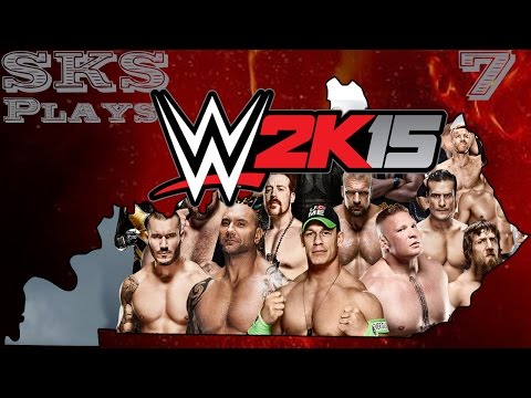 WWE 2K15 MY CAREER MODE: Part 7: WWE Superstars [WWE 2K15 Gameplay w/ SKS Plays]