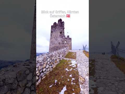 Burgruine Griffen: Kärntens spektakulärste Festung auf dem Felsen