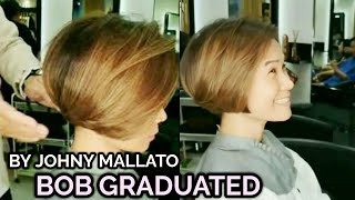 BOB UNDERCUT - ANGLED BOB - BOB HAIRCUT - STACKED BOB - GRADUATED BOB - INVERTED BOB | JOHNY MALLATO