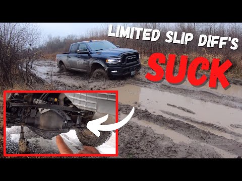 RAM 2500 Power Wagon Off-road 4WD | LIMITED SLIP DIFF Vs. LOCKING DIFF