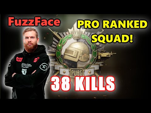 PUBG RANKED - FaZe FuzzFace, Team Liquid ibiza, mOnKeY & sophiya - 38 KILLS - PRO RANKED SQUAD