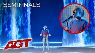 14-Year-Old Benicio Bryant Sings INCREDIBLE Original Song, &quot;Fall Apart&quot; - America&#39;s Got Talent 2019