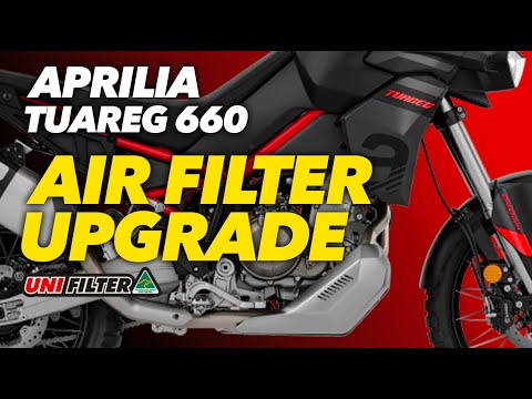 2024 Aprilia Tuareg 660 Air Filter Change: Uni-Filter Australia Performance Air Filter