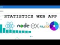 Statistics Web Application Built In React Node Js Express Js And MySql
