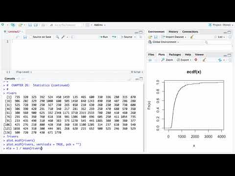 Statistics --- Chapter 26