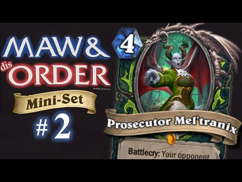 New DH Disruption? + Priest, Warlock & Rogue Cards! Maw and Disorder Review #02
