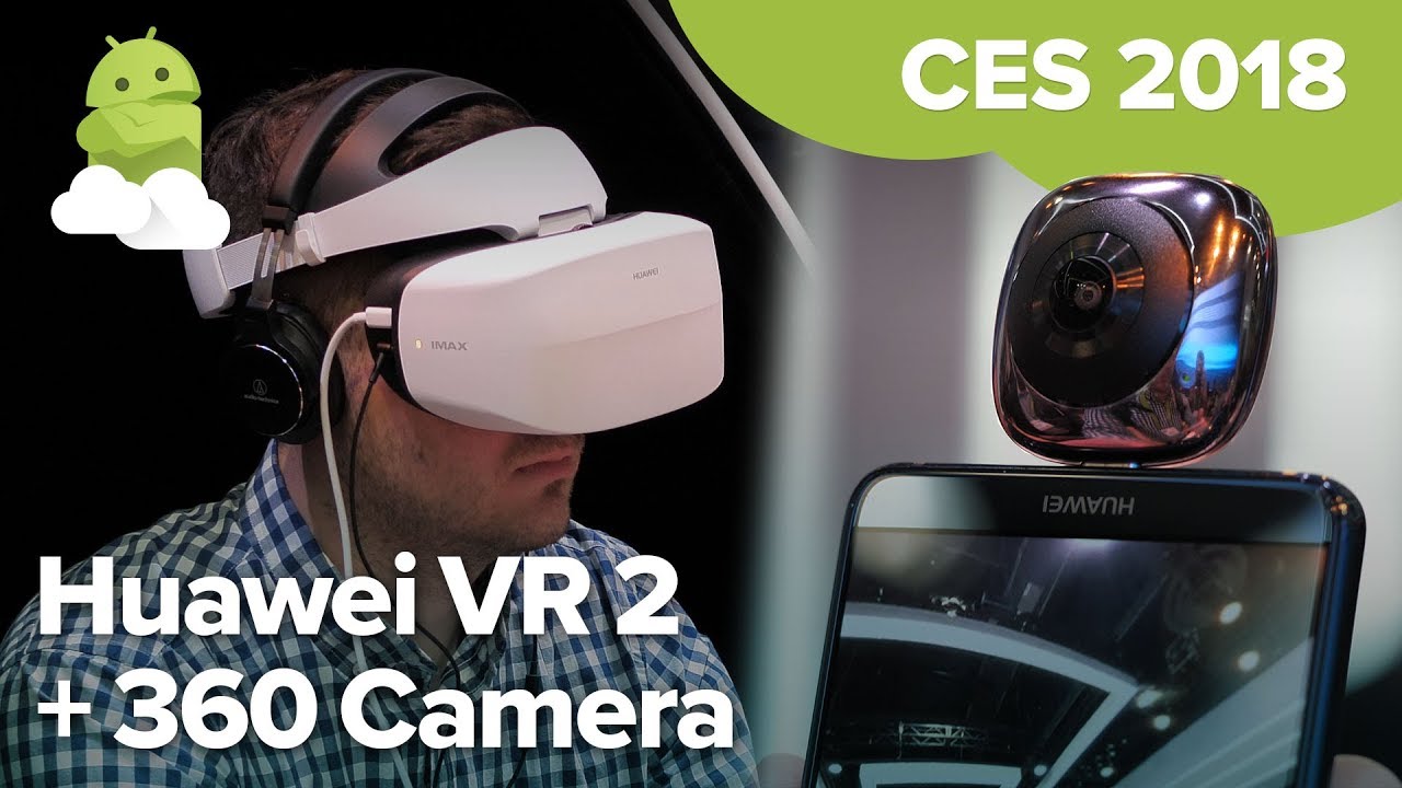 Huawei VR 2 + EnVizion 360 camera hands-on - YouTube
