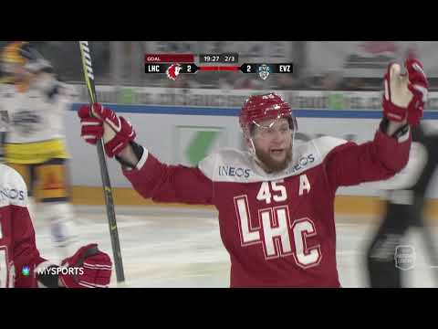 Lausanne HC - EV Zoug 3-4 SO (1-2; 1-1; 1-0; 0-1)