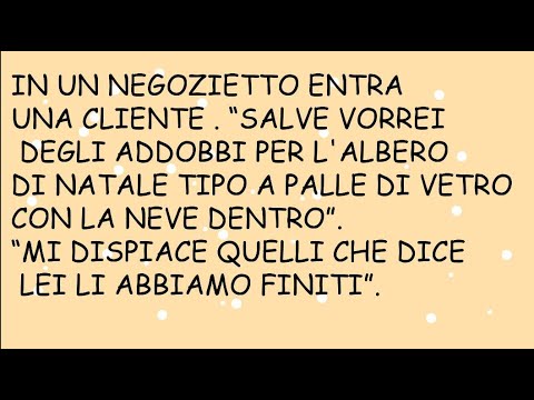 Barzelletta divertente sugli addobbi di Natale e gli addobbi a palle