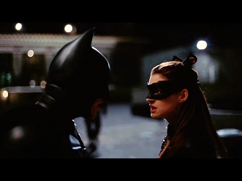 Batman and Catwoman Rooftop Fight Scene - Dark Knight Rises