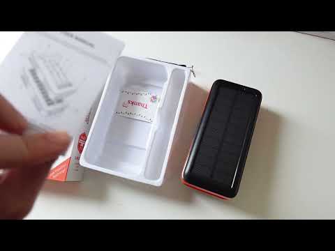 Survival Power Bank | Solar  & Crank | - Unboxing