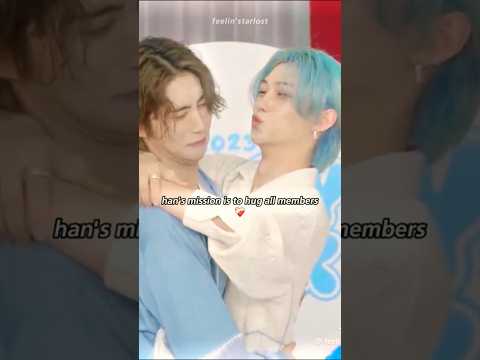 Fate knew Han needed a hug from all the members considering how down he was this era💔 #straykids