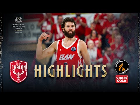 Elan Chalon v Promitheas Patras BC Vikos Cola | Play-Ins Highlights | #BasketballCL 2025-26