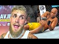 JAKE PAUL SAYS HE EXTERMINATES ANDERSON SILVA IN 4 ROUNDS & SLAPS THE STOCKTON OUT OF NATE DIAZ