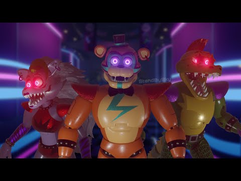 HUNTING GREGORY AS THE GLAMROCK ANIMATRONICS || Roblox FNaF Security Breach Multiplayer