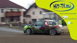 preview picture of video 'Spezial:Julius Tannert  Jennifer Thielen Citroën DS3 R1 31. Internationale Jänner Rallye 2014'