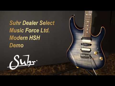 [MusicForce] Suhr Dealer Select Music Force Ltd. Modern HSH - Demo