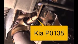 How to Fix Kia P0138 Code O2 Sensor Circuit High Voltage (Bank 1 Sensor 2)
