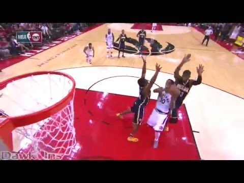 DeMar DeRozan Full Highlights 2016 Playoffs R1G7 vs Pacers   30 Pts, 2 Blks!