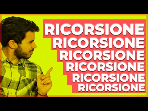 ESISTE SOLO QUESTO MODO: Java Tutorial sulla RICORSIONE e Call Stack. Corso Java In Italiano