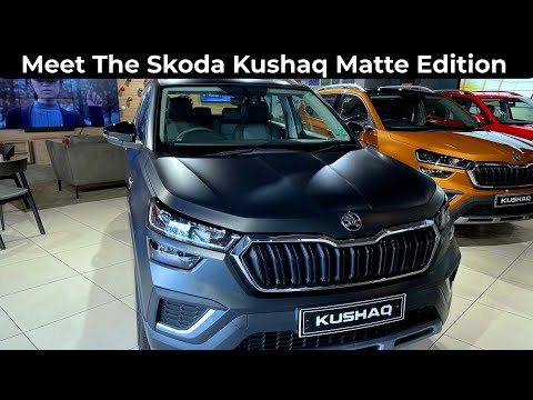 2023 Skoda Kushaq Matte Edition Walkaround Review