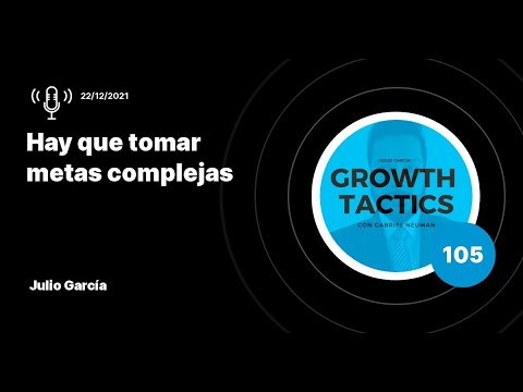 Julio García: Hay que tomar metas complejas