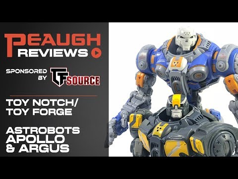 Video Review: Toy Notch/Toy Forge Astrobots - APOLLO & ARGUS